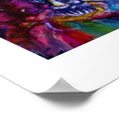 HALLOWEEN MONSTERS / ORK WAR Fantasy Poster (Ecke)