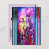 HALLOWEEN MONSTERS / ORK WAR Fantasy Postkarte (Vorne/Hinten)