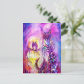 HALLOWEEN MONSTERS / ORK WAR Fantasy Postkarte (Stehend Vorderseite)