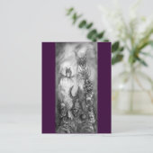 HALLOWEEN MONSTERS / ORK WAR Fantasy Postkarte (Stehend Vorderseite)