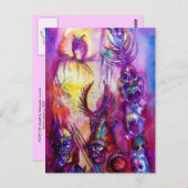 HALLOWEEN MONSTERS / ORK WAR Fantasy Postkarte (Vorne/Hinten)