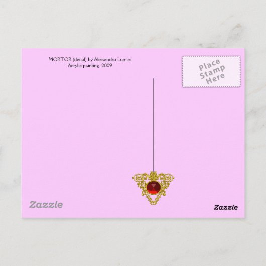 HALLOWEEN MONSTERS / ORK WAR Fantasy Postkarte (Rückseite)