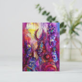 HALLOWEEN MONSTERS / ORK WAR Fantasy Postkarte (Stehend Vorderseite)