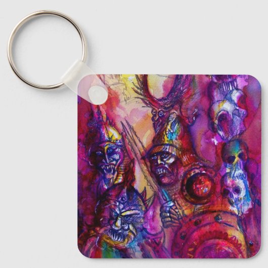 HALLOWEEN MONSTERS / ORK WAR Fantasy Schlüsselanhänger (Vorderseite)