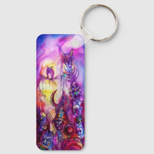 HALLOWEEN MONSTERS / ORK WAR Fantasy Schlüsselanhänger (Rückseite)