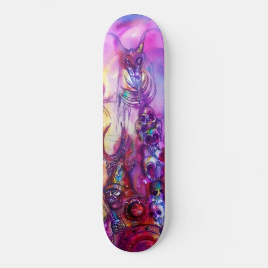 HALLOWEEN MONSTERS / ORK WAR Fantasy Skateboard (Vorderseite)