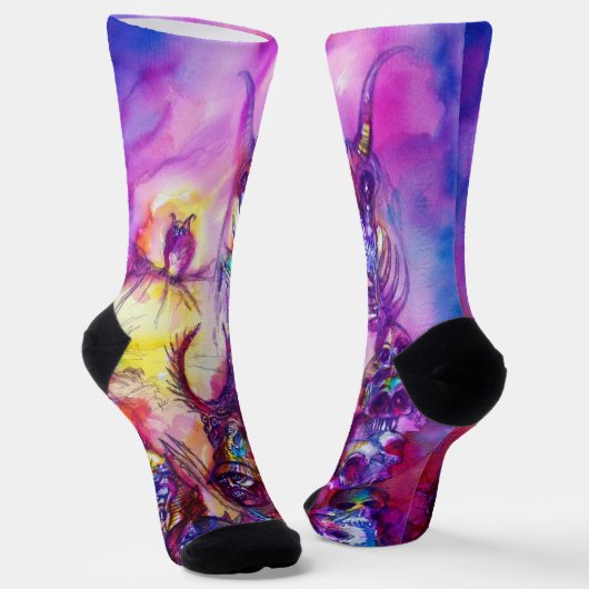 HALLOWEEN MONSTERS / ORK WAR Fantasy Socken (Gewinkelt)