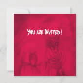 HALLOWEEN MONSTERS / ORKKRIEG EINLADUNG (Vorderseite)