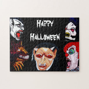 HALLOWEEN MONSTERS PUZZLE