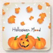 Halloween Mood Getränkeuntersetzer (Vorderseite)
