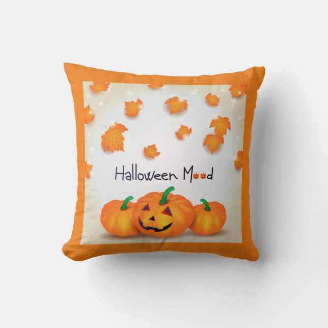 Halloween Mood Kissen (Vorderseite)