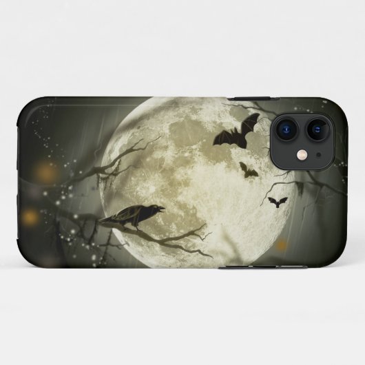 Halloween Moon Case-Mate iPhone Hülle (Rückseite (Horizontal))