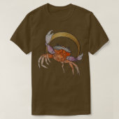 Halloween Moon Crab T-Shirt (Design vorne)