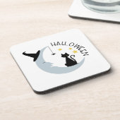 Halloween Moon Getränkeuntersetzer (Linke Seite)