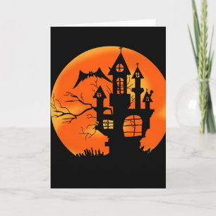 Halloween Moon Karte