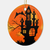 Halloween Moon Keramikornament (Links)