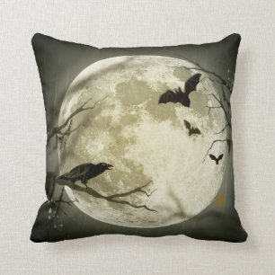 Halloween Moon Kissen