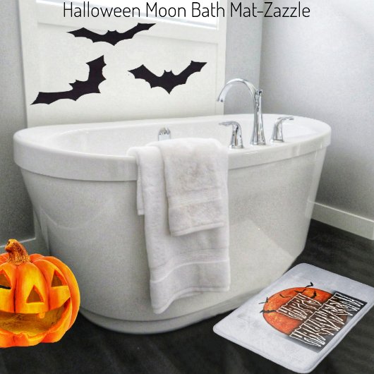 Halloween Moon-PG Badematte