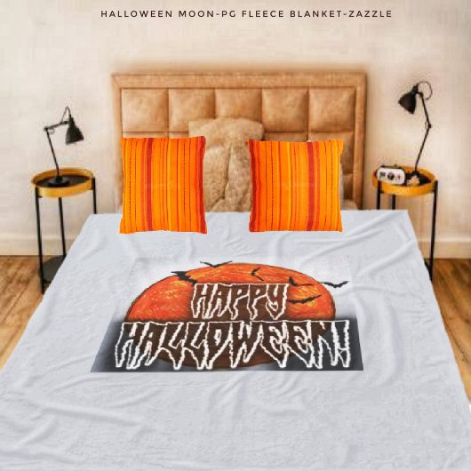 Halloween Moon-PG Fleecedecke