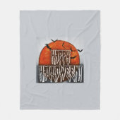 Halloween Moon-PG Fleecedecke (Vorderseite)
