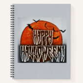 Halloween Moon-PG Notizblock (Vorderseite)