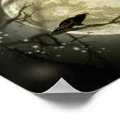 Halloween Moon Poster (Ecke)