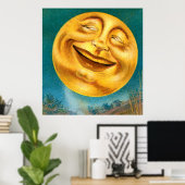 Halloween Moon Poster (Heimbüro)