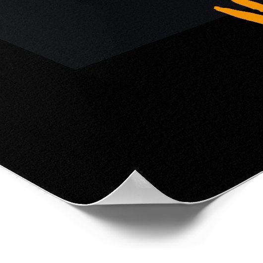 Halloween Moon Poster (Ecke)