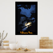 Halloween Moon Poster (Küche)