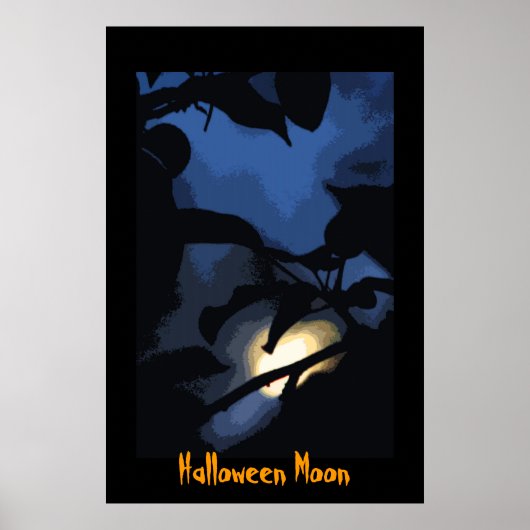 Halloween Moon Poster (Vorne)