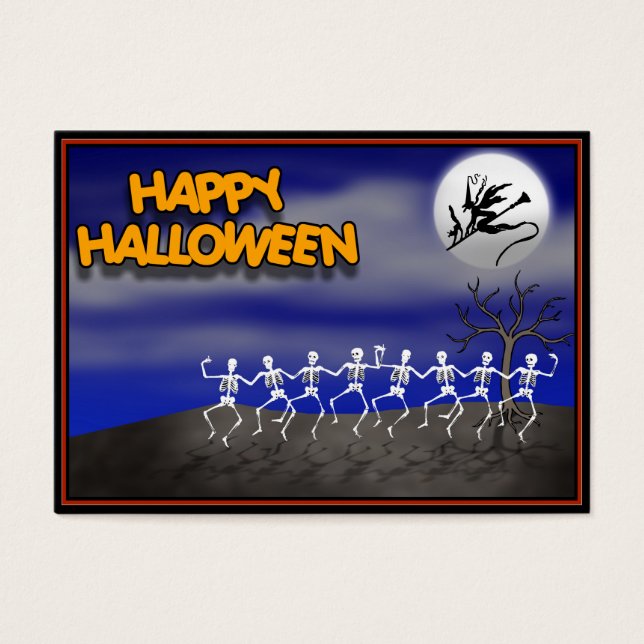 Halloween Moonlit Party Scene (Vorderseite)