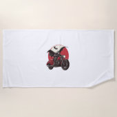 Halloween Moonlit Vampire Ride Strandtuch (Vorderseite)