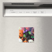 Halloween - Mops - Daisy Mae Magnet (In Situ (Geschirrspüler))