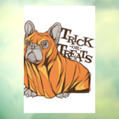 Halloween-Mops Fensteraufkleber (Blatt 3)