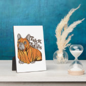 Halloween mops fotoplatte (Seite)