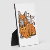 Halloween mops fotoplatte (Seite)