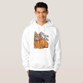 Halloween-Mops Hoodie (Vorne ganz)