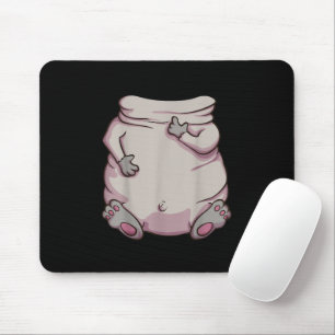 Halloween Mops Hund Tier Cosplay Mousepad