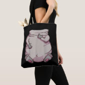 Halloween Mops Hund Tiergestalt Tasche (Von Nahem)