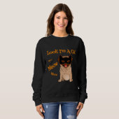 Halloween Mops Hund Tshirt Funny Mops Lover G (Vorne ganz)