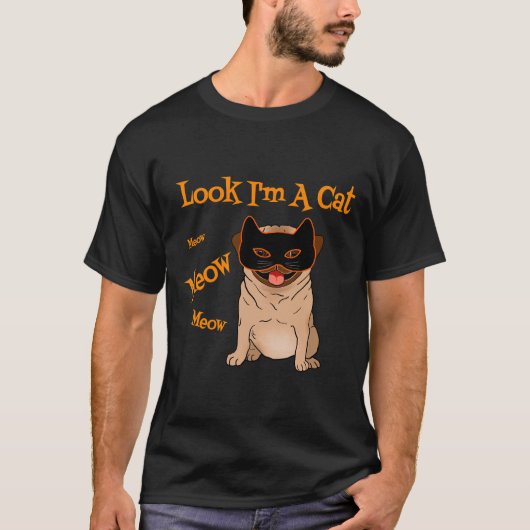 Halloween Mops Hund Tshirt Funny Mops Lover G (Vorderseite)