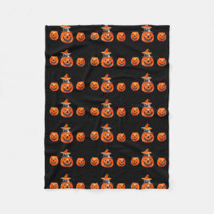 Halloween-Mops-HundeFleecedecke Fleecedecke