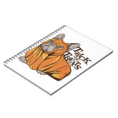 Halloween Mops Notizblock (Linke Seite)