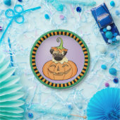 Halloween-Mops Pappteller (Party)