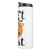 Halloween-Mops Thermosbecher (Nach rechts gedreht)