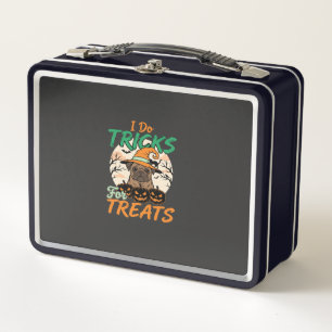 Halloween-Mops-Tricks für Treats Hexe Metall Brotdose