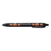 Halloween-Mopshundepersonalisierter Stift (Unterseite)