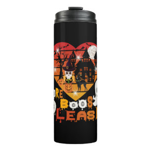 Halloween More Boos Please Thermosbecher