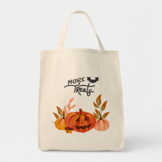 Halloween • MORE TREATS Tragetasche Tote Bag
