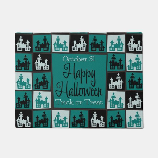 Halloween-Mosaik Fußmatte (Vorderseite)